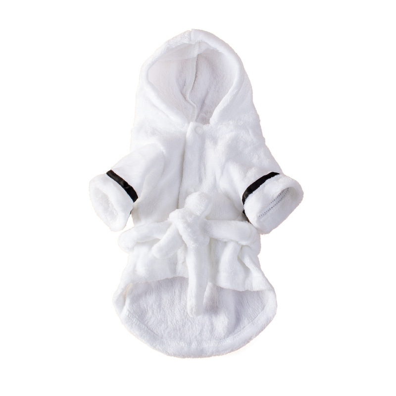 Pet bathrobes, dog clothing, cat clothes, Pomeranian dog clothes Specification image