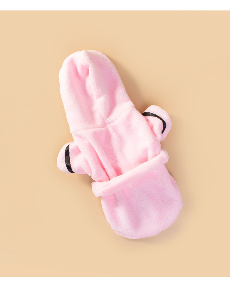 Pet bathrobes, dog clothing, cat clothes, Pomeranian dog clothes pic 13