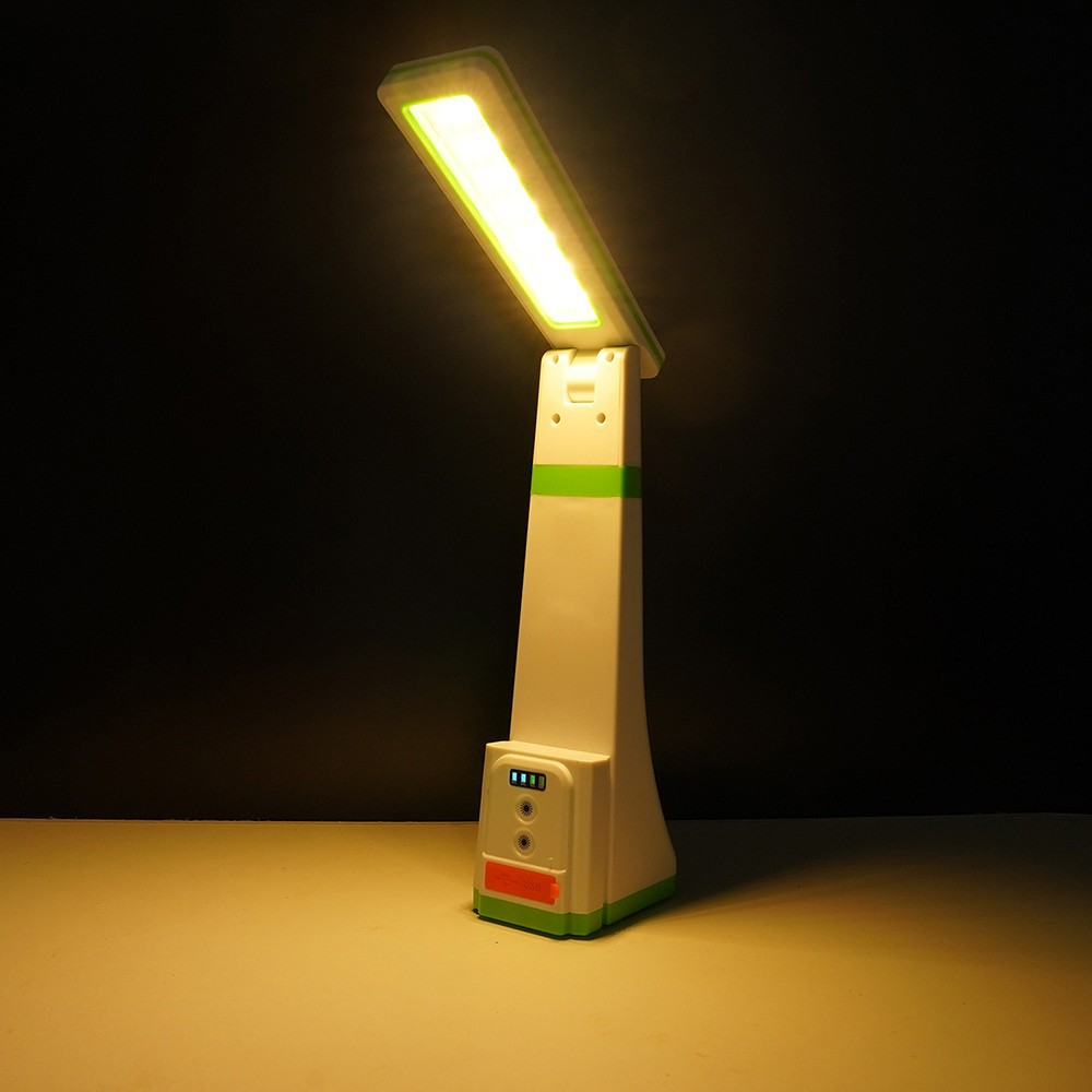 New smart wireless charging desk lamp, folding book lamp, power bank, ambient light, student reading eye-protecting lamp