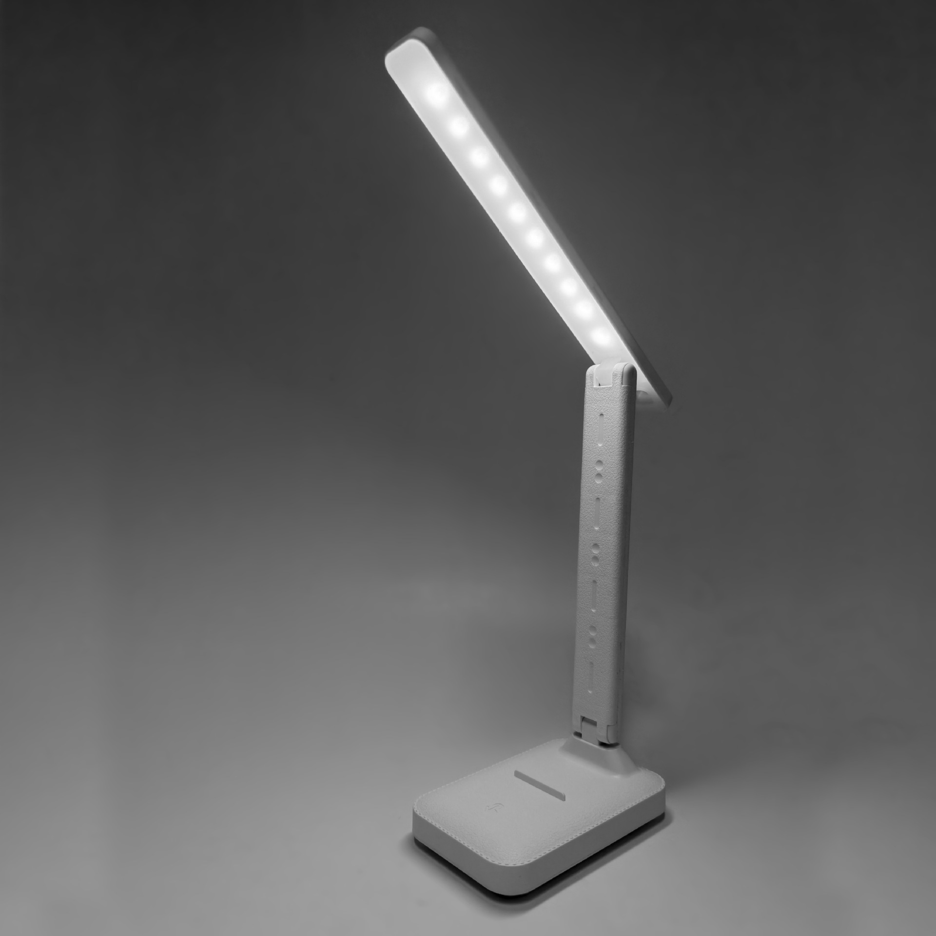 Charging desk lamp, LED eye-protecting lamp, touch switch, student dormitory charging study lamp, built-in battery gift lamp Item Picture