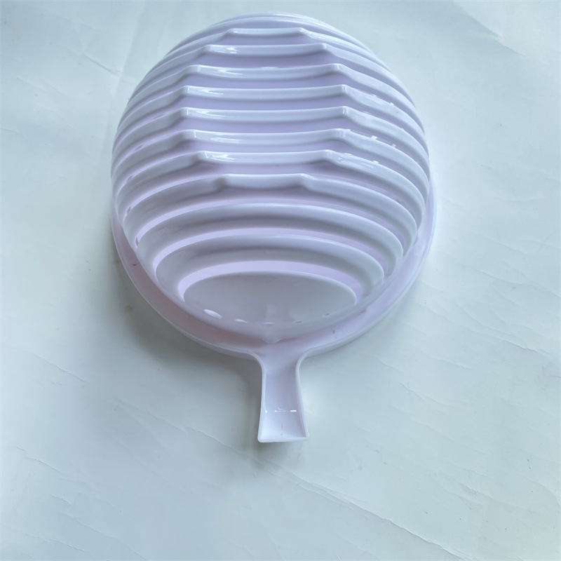 Cross-border new product fruit salad bowl, creative wavy vegetable and fruit cutting bowl, fruit plate in stock Item Picture