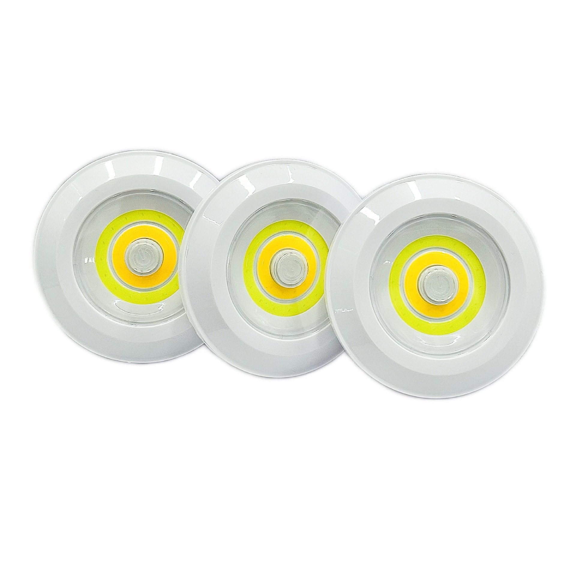 LED creative COB remote control pat light, bedside milk feeding light, corridor kitchen bedroom cabinet light, button night light Application Scenario