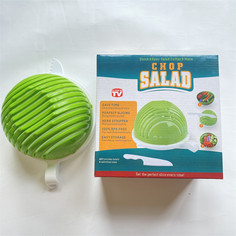 Cross-border new product fruit salad bowl, creative wavy vegetable and fruit cutting bowl, fruit plate in stock pic 2