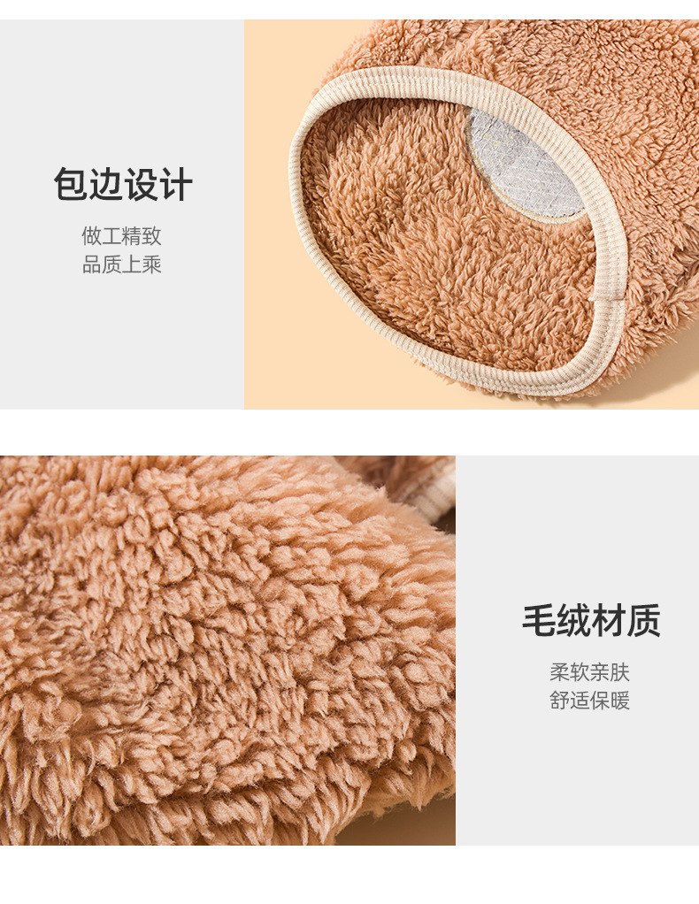 New cute sheepskin dog vests and cat clothes with cotton and thickened fabric. Pet clothing source factory pic 9