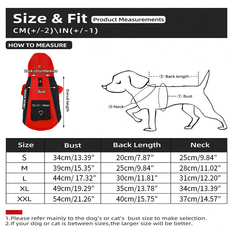 New pet hooded three-dimensional cotton coat, dog windproof and warm coat, pet winter cold protection item, dog down jacket pic 5