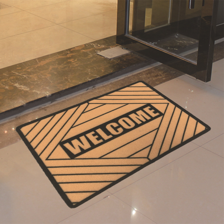 Coconut palm imitation floor mat, Indian palm imitation floor mat, door mat, entrance mat, main door mat, welcome dust-removing door mat, snow-scraping door Item Picture