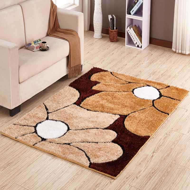 Thickened elastic filament carpet bedroom bedside blanket manufacturer wholesale available, dirt-resistant and easy-to-maintain living room carpet floor mat Item Picture