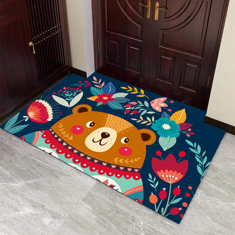 Floor MATS, door MATS, entrance carpets, bathrooms, bedrooms, toilets, household kitchens, absorbent foot MATS, entrance door MATS