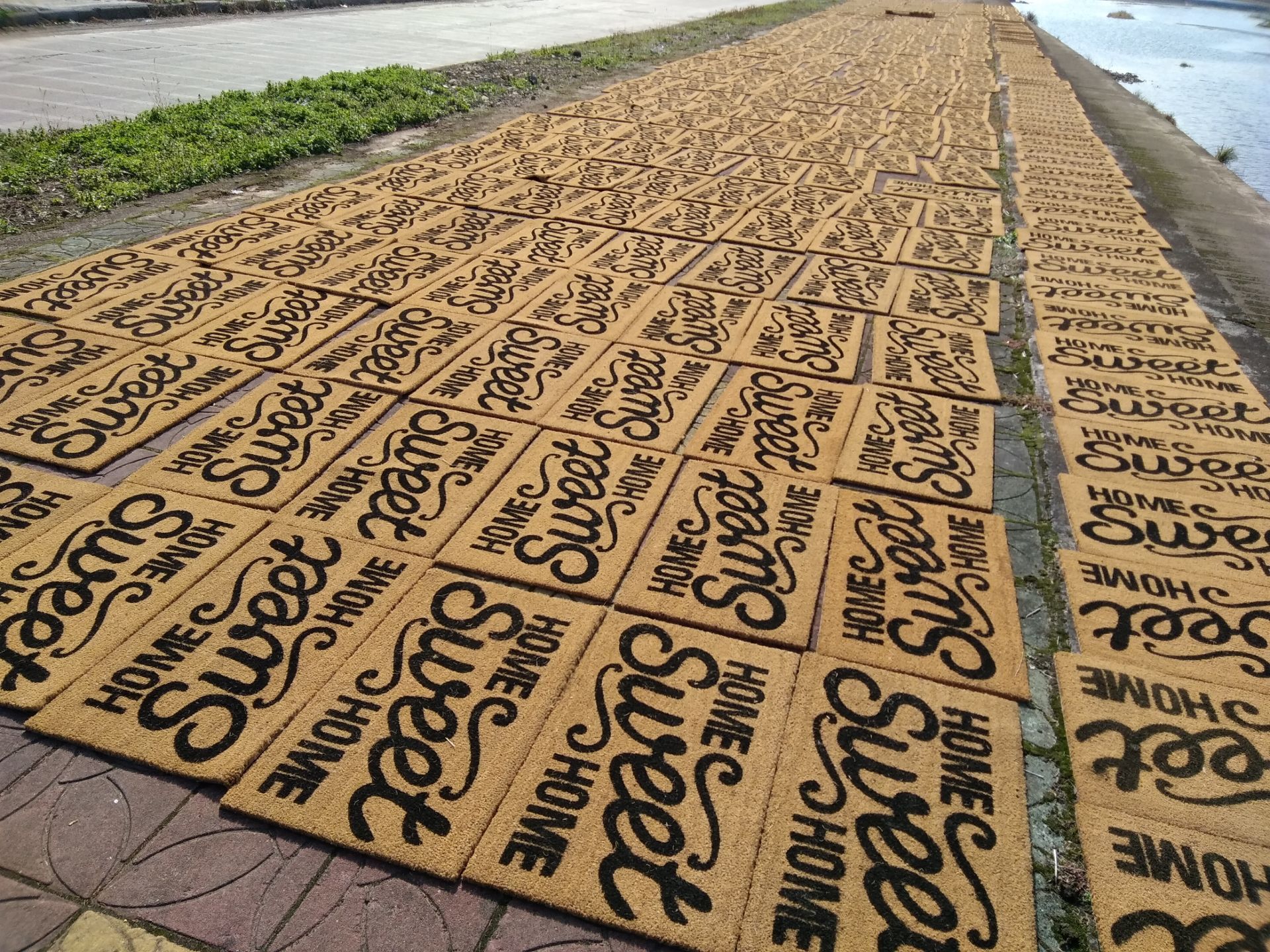 Natural real coconut shreds, coconut palm hair, coconut shell fibers, palm palm fibers, floor MATS, carpets, door MATS, floor MATS pic 10