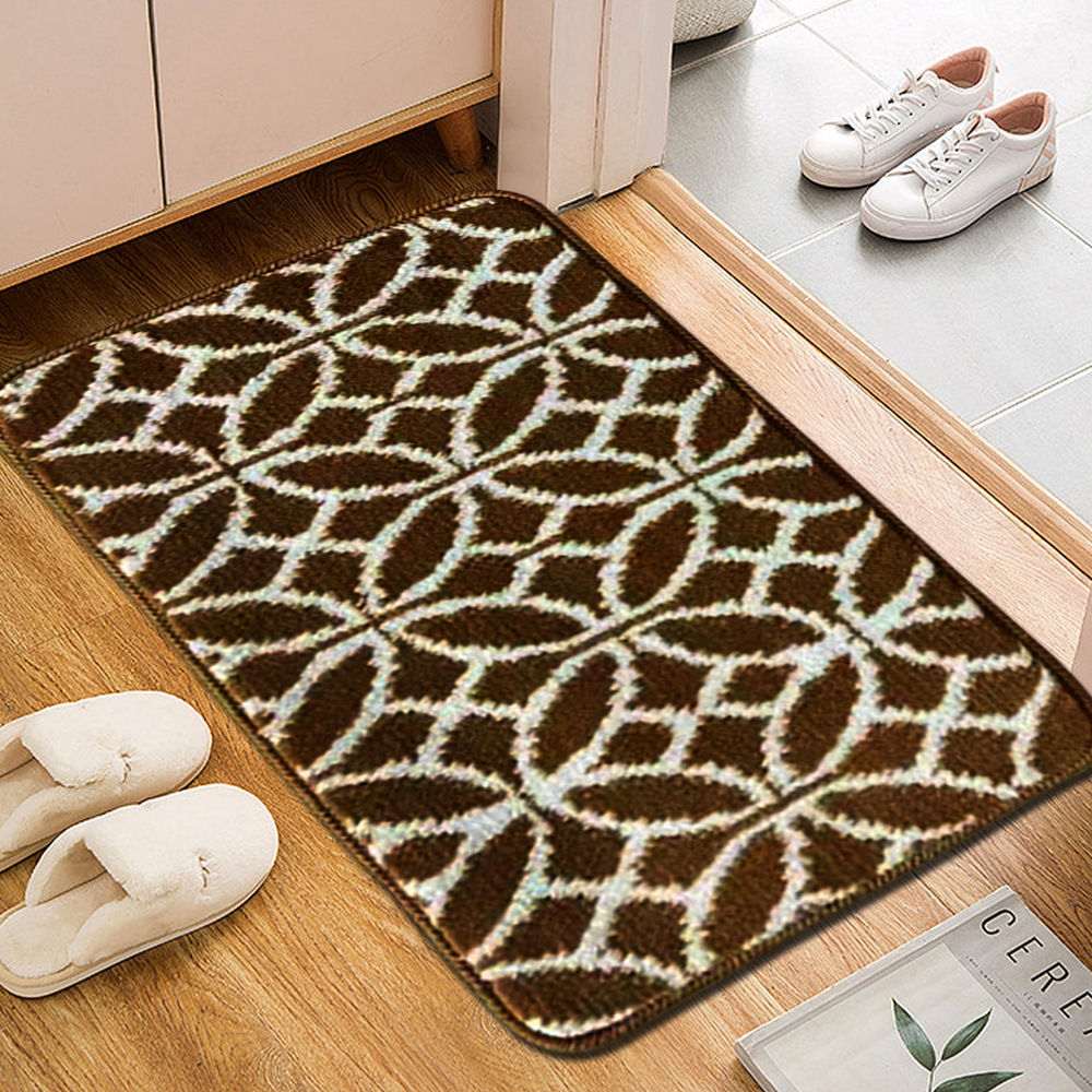 Polypropylene tufted anti-slip and dust-proof door MATS, bathroom floor MATS, household anti-slip door floor MATS, kitchen technology anti-slip