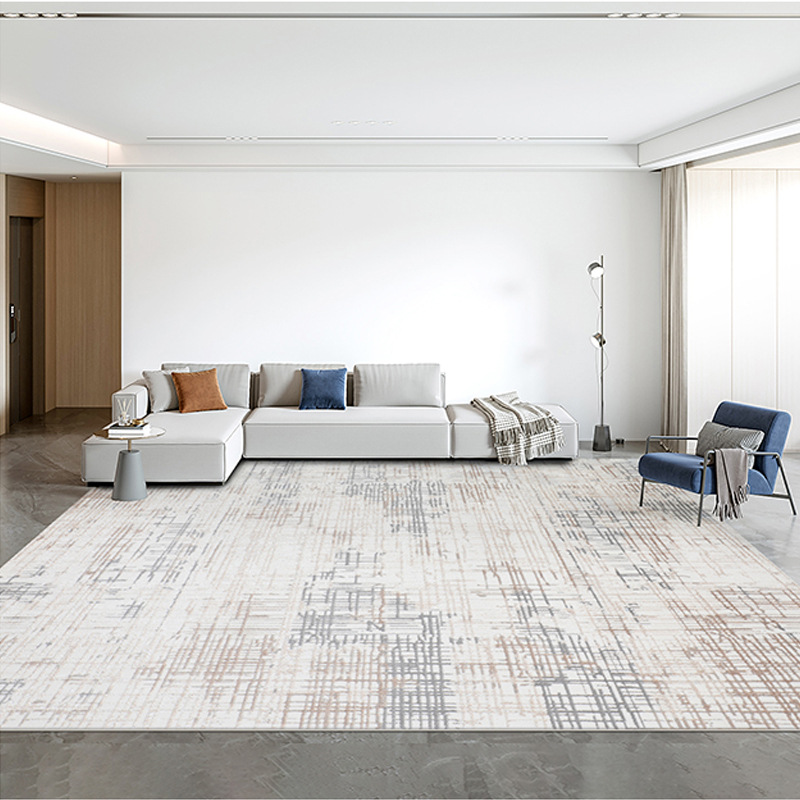 Tianxi series high-end cream-style carpet, water-absorbing and anti-slip floor mat, bedside carpet for living room and bedroom details Picture