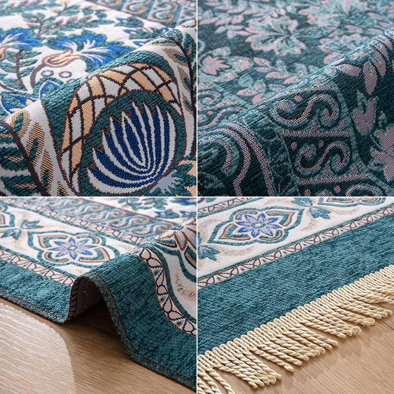 朝拜地毯跪拜垫礼拜毯回族拜毡祈祷地垫阿拉伯可机洗外贸详情8