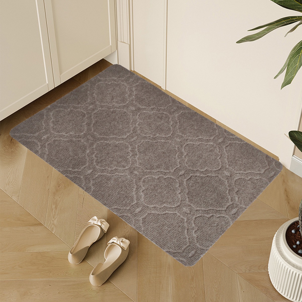 Anti-slip cut floor MATS for the entrance door, bathroom carpets suitable for e-commerce platforms, small-sized bathroom doors, and Xiyin Specification image