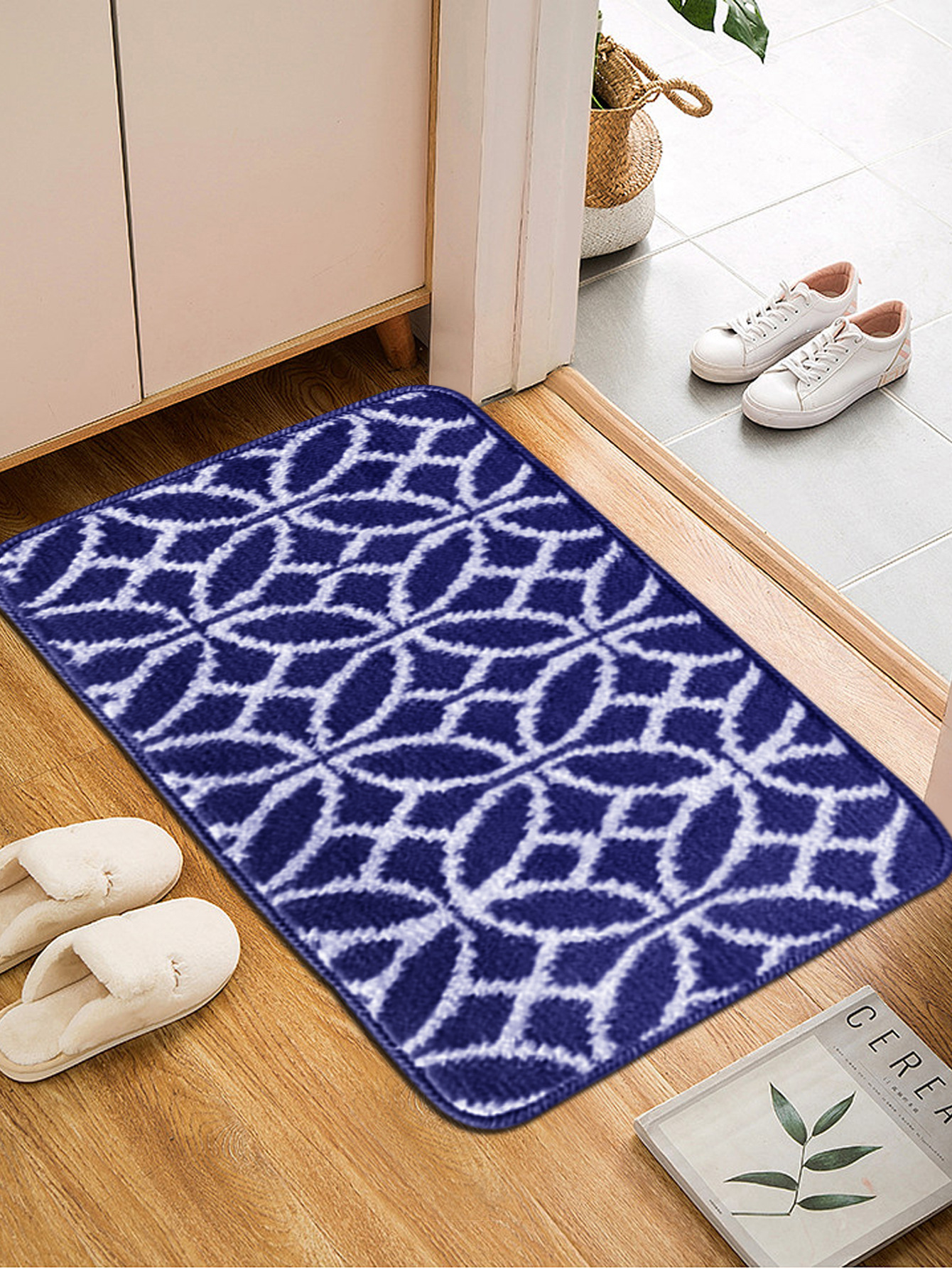 Polypropylene tufted anti-slip and dust-proof door MATS, bathroom floor MATS, household anti-slip door floor MATS, kitchen technology anti-slip Item Picture