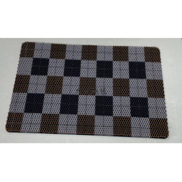Fresh and clean silk loop printed carpet for the entrance door foyer, American-style entrance floor mat, anti-slip foot mat for the bathroom and toilet Application Scenario