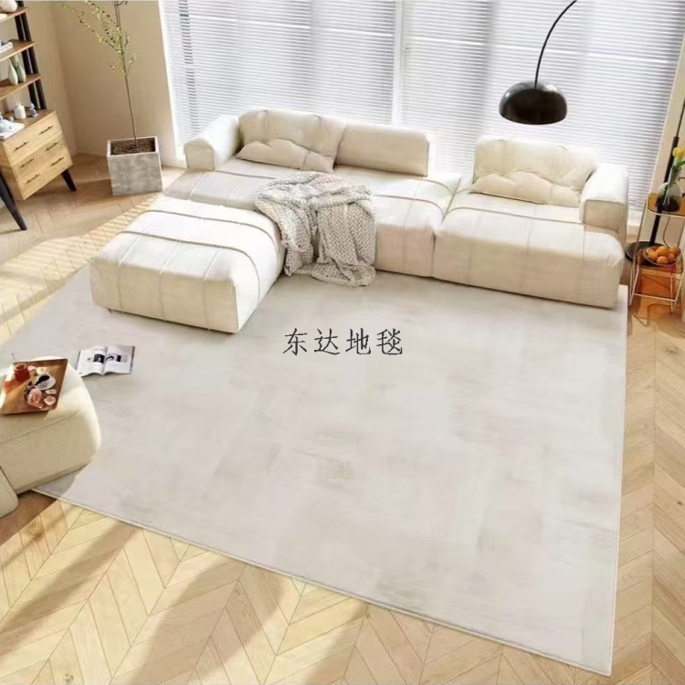 山峦系列客厅机织毯简约设计黑灰色彩搭配抽象设计风格鲜明