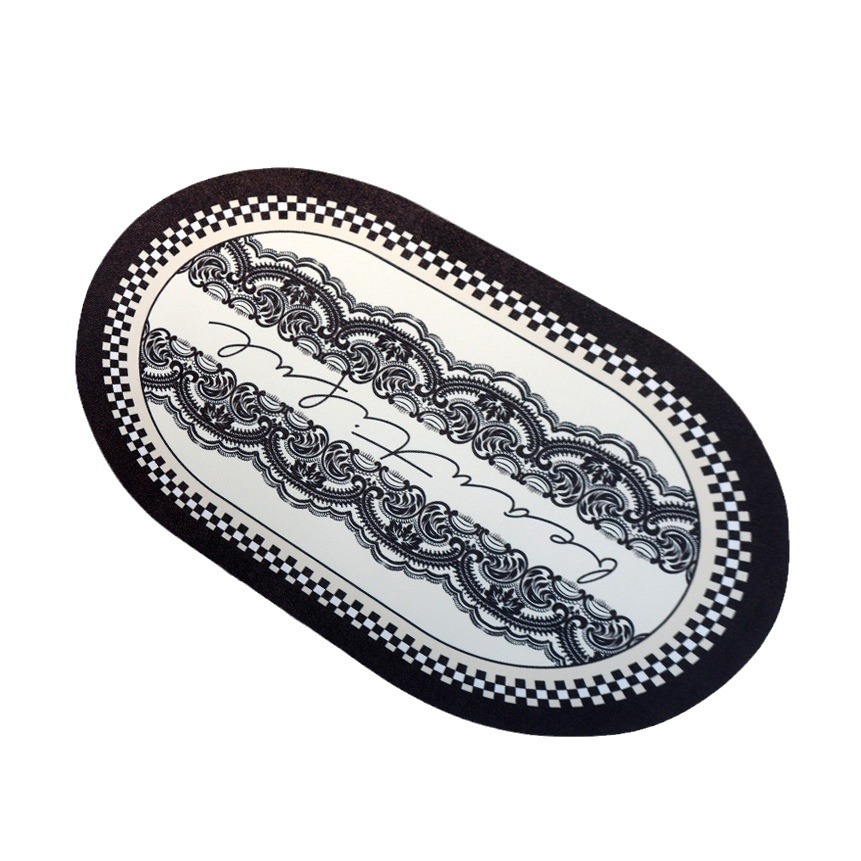 Nordic entrance door mat, leather washable and non-washable mat, door entry foot mat, household door mat, dirt-resistant carpet mat Application Scenario