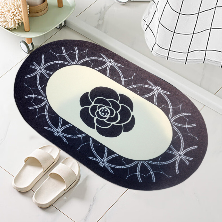 Nordic entrance door mat, leather washable and non-washable mat, door entry foot mat, household door mat, dirt-resistant carpet mat Specification image