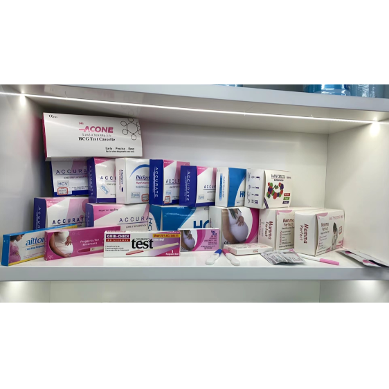 Pregnancy test card, pregnancy test stick, HCG pregnancy test pen, ovulation paper, pregnancy test paper, pregnancy test card, mama card, medical devices