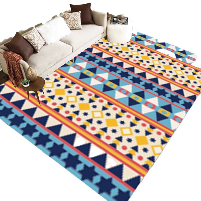 家用地毯实物图