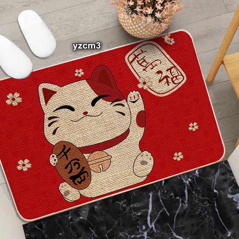 仿亚麻地垫防滑门垫地毯入门浴室垫mat bathmat door mats详情3