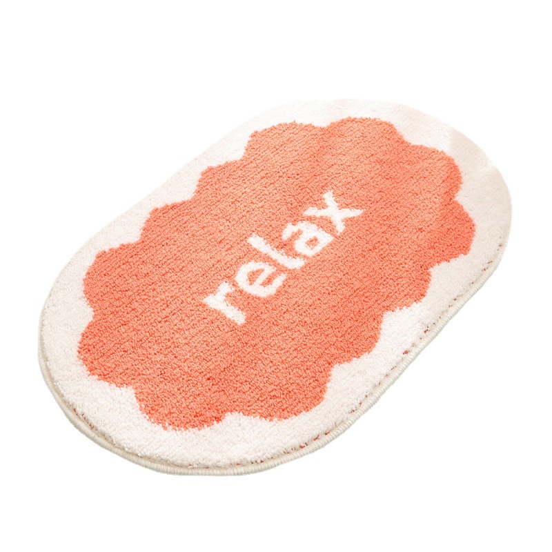 Cream-style floor MATS, bathroom absorbent floor MATS, anti-slip MATS for home washrooms, door MATS for bathroom entrances, and bathroom carpets Application Scenario