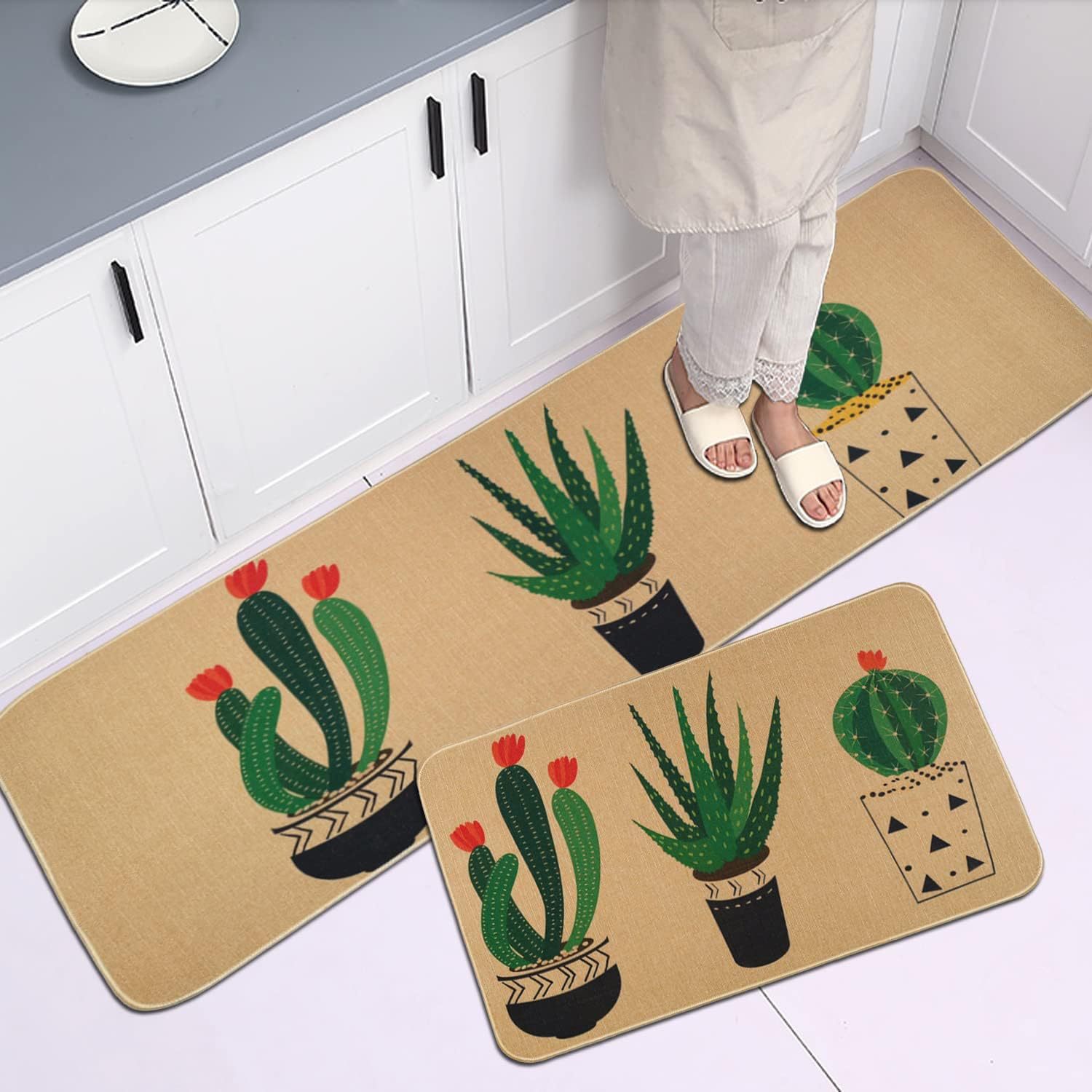 Wholesale of cross-border modern and simple decorative kitchen floor MATS, entrance hall floor MATS, festival floor MATS, and entrance door floor MATS Item Picture