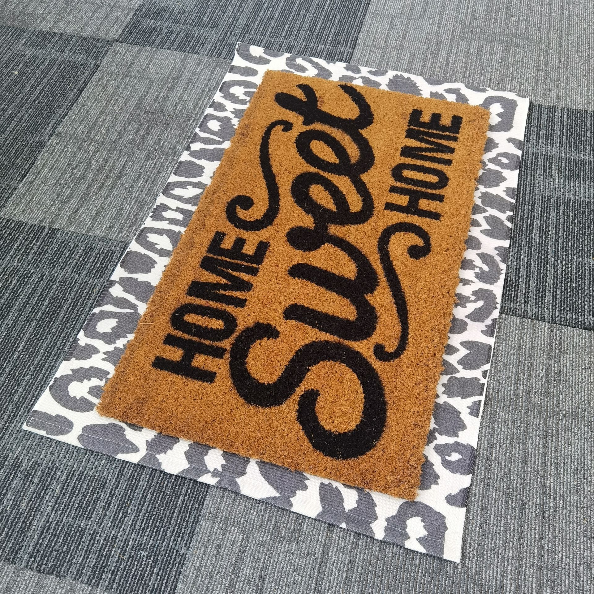 Natural real coconut shreds, coconut palm hair, coconut shell fibers, palm palm fibers, floor MATS, carpets, door MATS, floor MATS pic 16