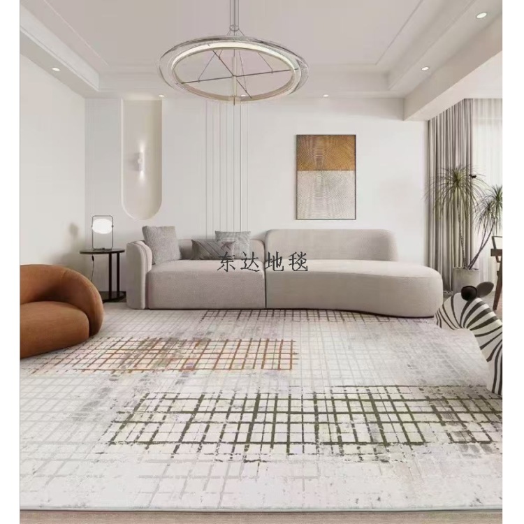 Maillard series carpet for living rooms, new bedroom floor MATS, home washable, light luxury and high-end carpet Item Picture