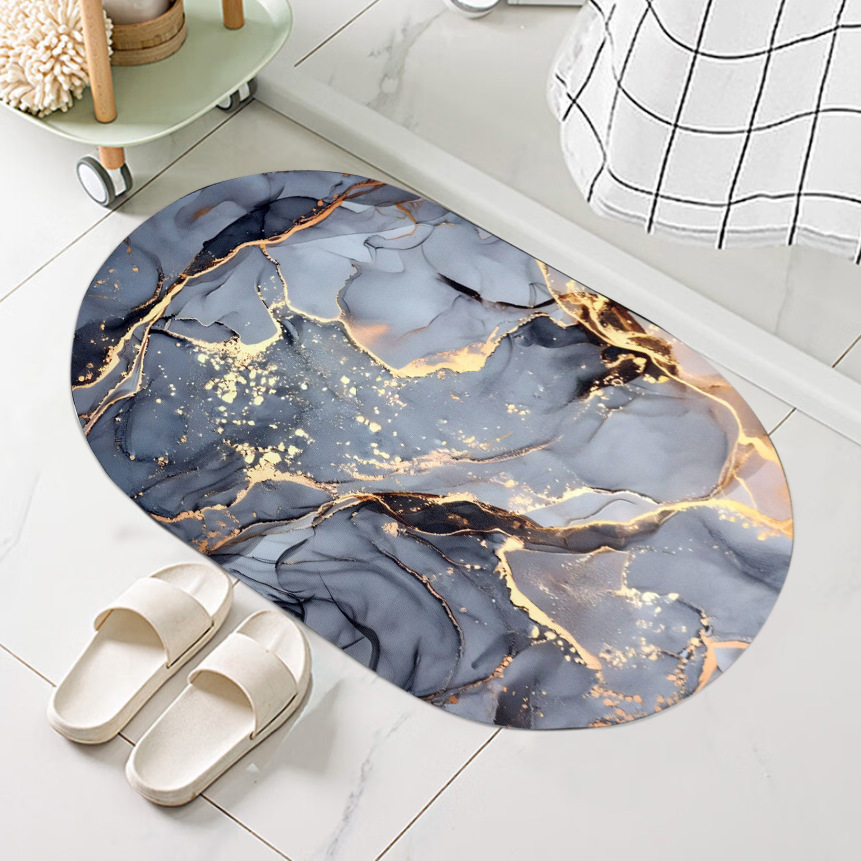 Nordic entrance door mat, leather washable and non-washable mat, door entry foot mat, household door mat, dirt-resistant carpet mat details Picture