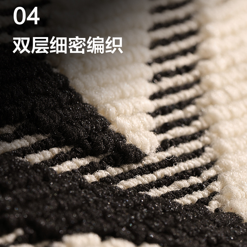 New wabi-sabi style entrance floor MATS, entrance door foot MATS, anti-slip, wear-resistant and dirt-resistant entrance carpets for home foyer doors details Picture