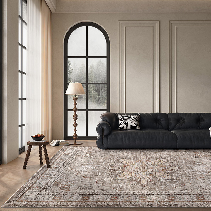 Amazon's retro Persian high-end living room carpet 2024 new home living room coffee table carpet designer floor mat