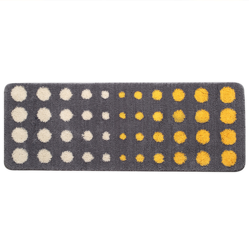 New Japanese-style home water-absorbing and oil-absorbing kitchen floor MATS, anti-slip foot MATS for home bathrooms, entrance MATS, and bedside blankets for bedrooms Application Scenario