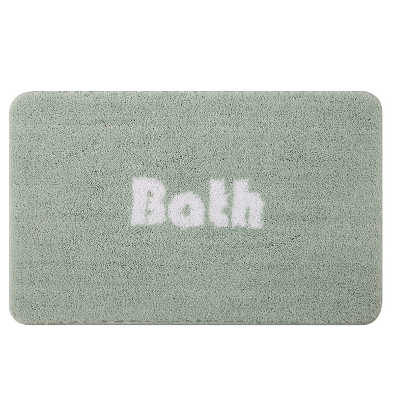 Customized water-absorbing floor MATS for bathrooms, anti-slip foot MATS at the entrance of toilets and washrooms, and bathroom carpets Application Scenario
