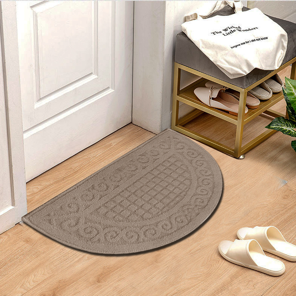 Polypropylene fabric TPR anti-slip doormat, floor mat, bedroom door mat, living room door mat, indoor and outdoor power supply details Picture
