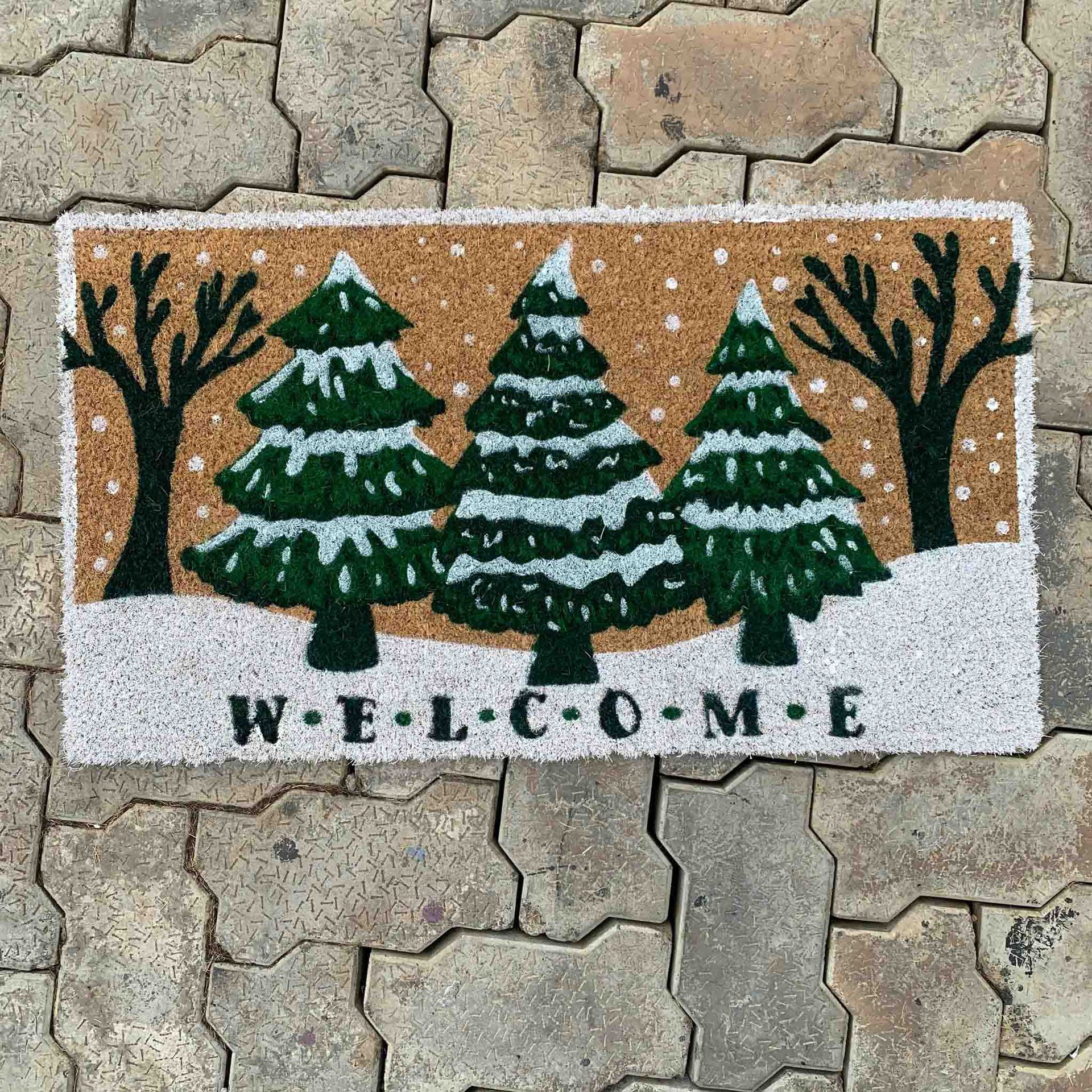 Natural real coconut shreds, coconut palm hair, coconut shell fibers, palm palm fibers, floor MATS, carpets, door MATS, floor MATS details Picture