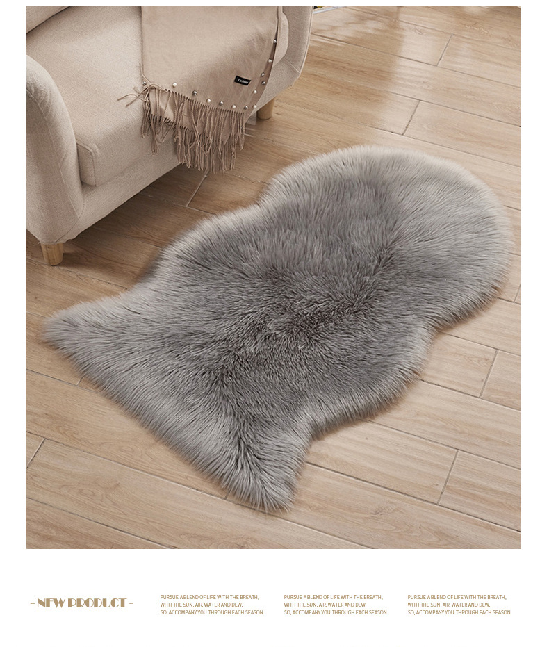 现代简约可机洗客厅玄关地毯阳台书房卧室床边地垫可机洗纯色脚垫详情11