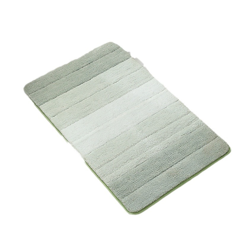 Thickened bathroom, toilet, toilet, bedroom, entrance door absorbent and anti-slip foot mat, home gradient mat set Application Scenario