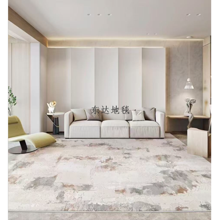 Maillard series carpet for living rooms, new bedroom floor MATS, home washable, light luxury and high-end carpet