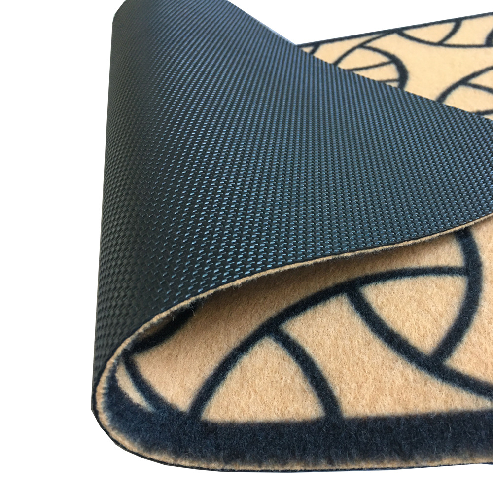 Coconut palm imitation floor mat, Indian palm imitation floor mat, door mat, entrance mat, main door mat, welcome dust-removing door mat, snow-scraping door Application Scenario