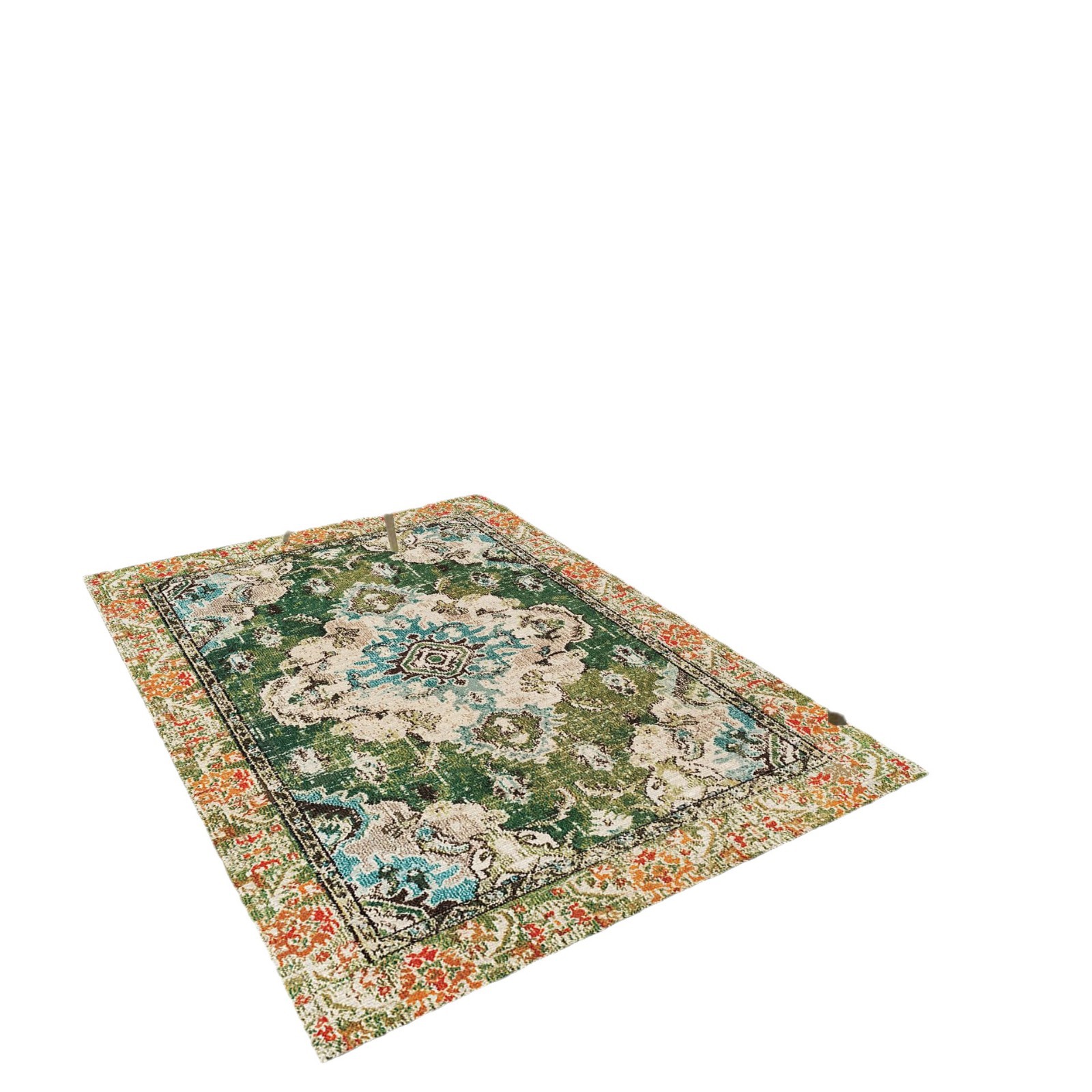 Modern and simple European-style waterproof carpet, crystal velvet high-definition printed absorbent carpet, living room and study floor mat Application Scenario