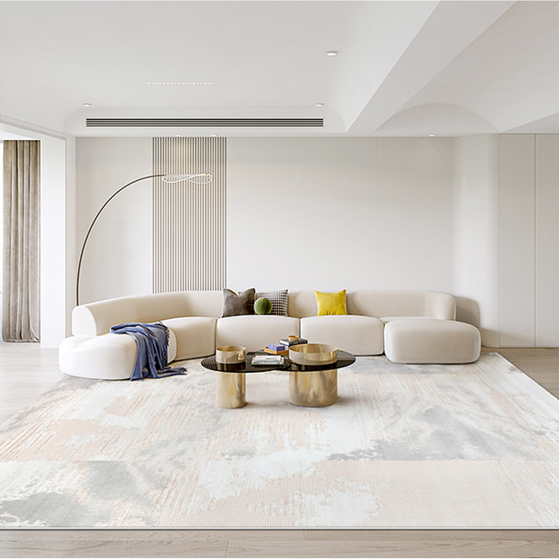 Tianxi series high-end cream-style carpet, water-absorbing and anti-slip floor mat, bedside carpet for living room and bedroom