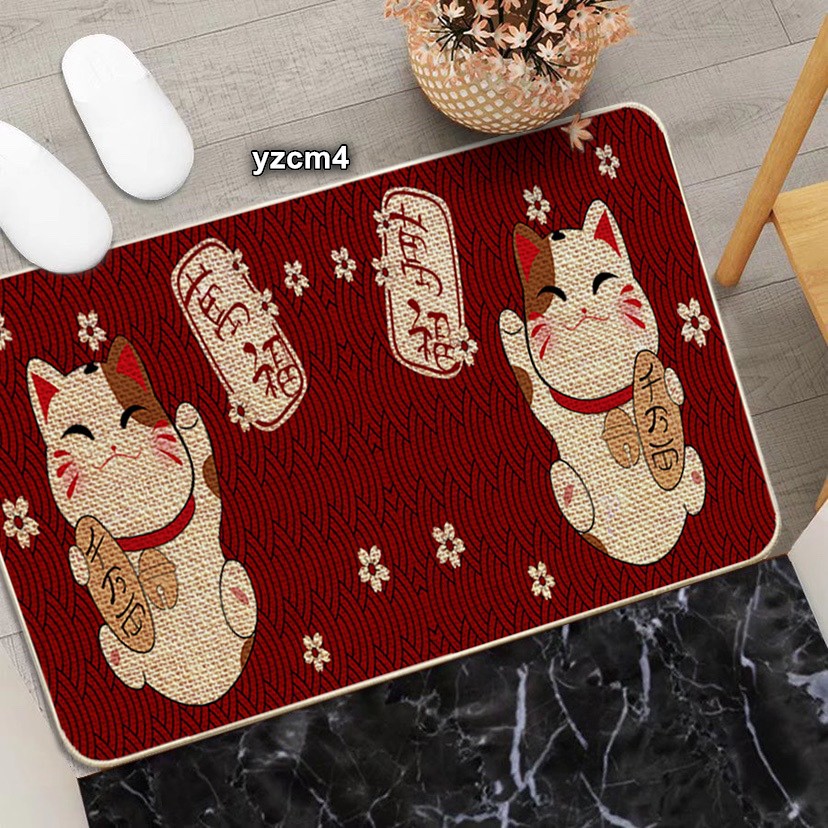 仿亚麻地垫防滑门垫地毯入门浴室垫mat bathmat door mats详情4