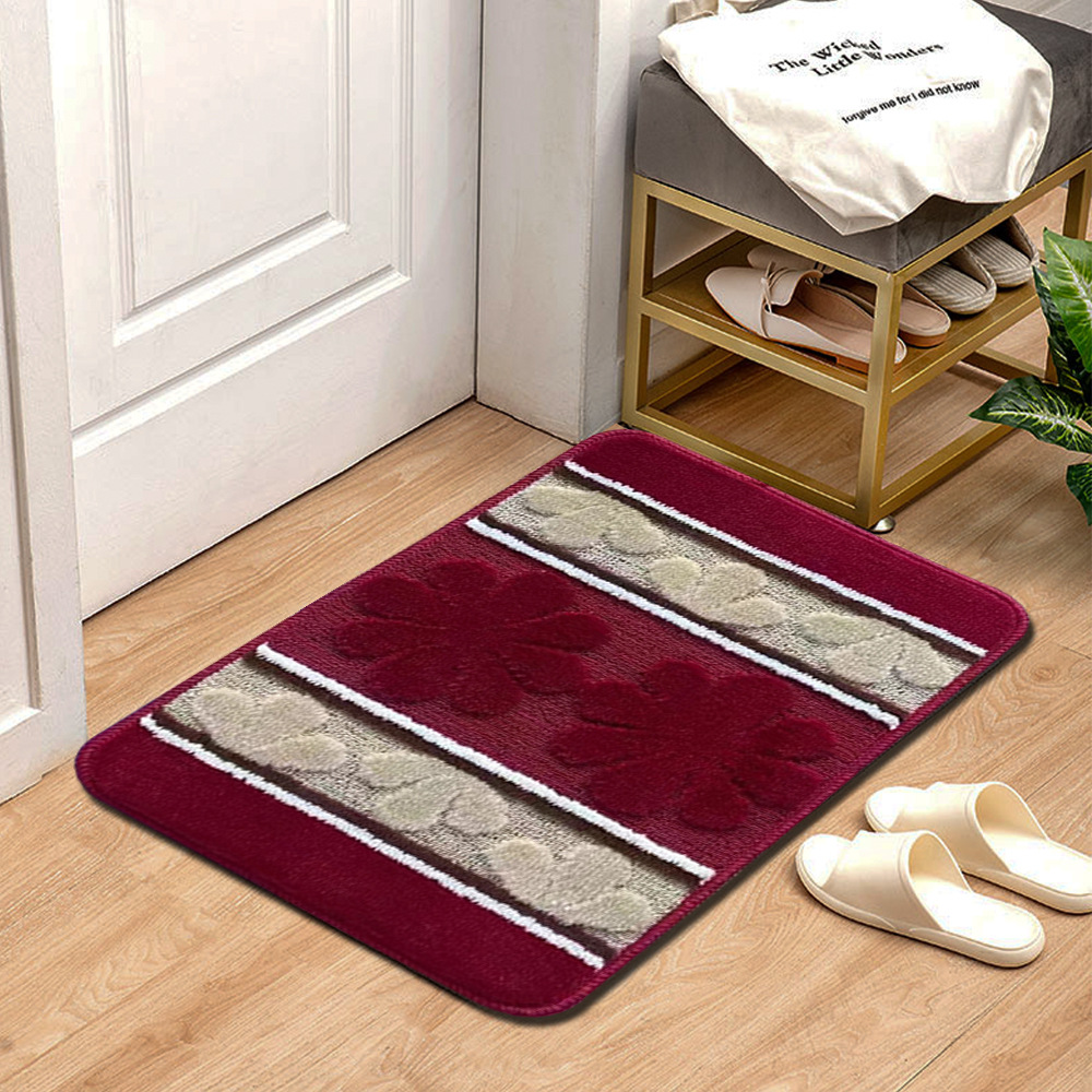 Polypropylene fabric TPR anti-slip doormat, floor mat, bedroom door mat, living room door mat, anti-slip and dust-proof details Picture
