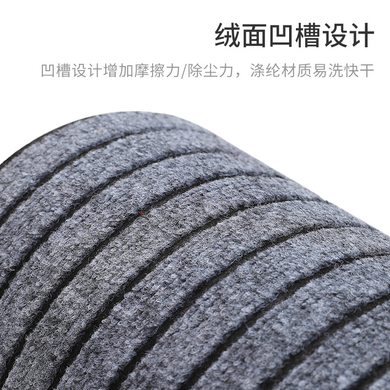 Seven-striped kitchen anti-slip, oil-absorbing and water-absorbing carpet, household entrance door mat, door, bedroom and balcony long foot mat custom-made Specification image