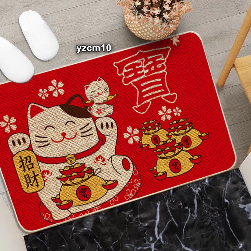 仿亚麻地垫防滑门垫地毯入门浴室垫mat bathmat door mats详情10