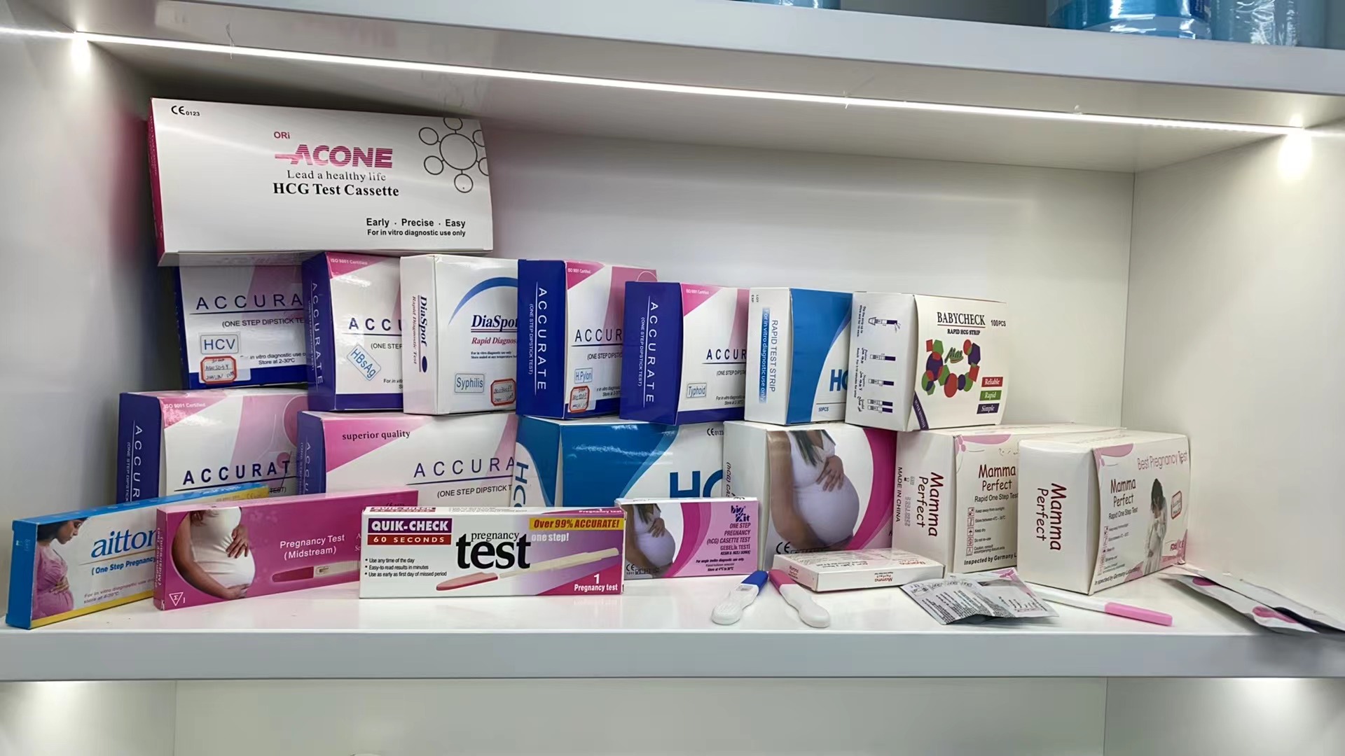 Pregnancy test card, pregnancy test stick, HCG pregnancy test pen, ovulation paper, pregnancy test paper, pregnancy test card, mama card, medical devices pic 3