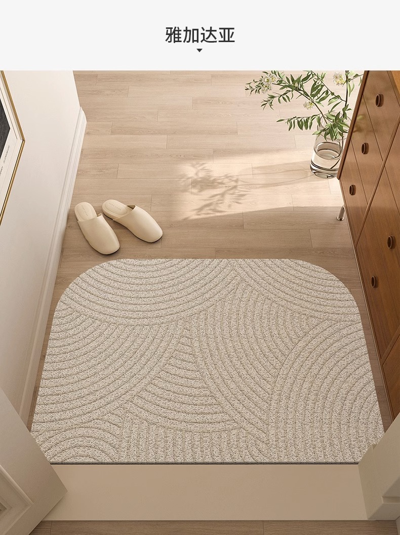 入户门丝圈地垫家用门前垫进门门口脚垫地毯日式防滑耐脏玄关门垫详情13