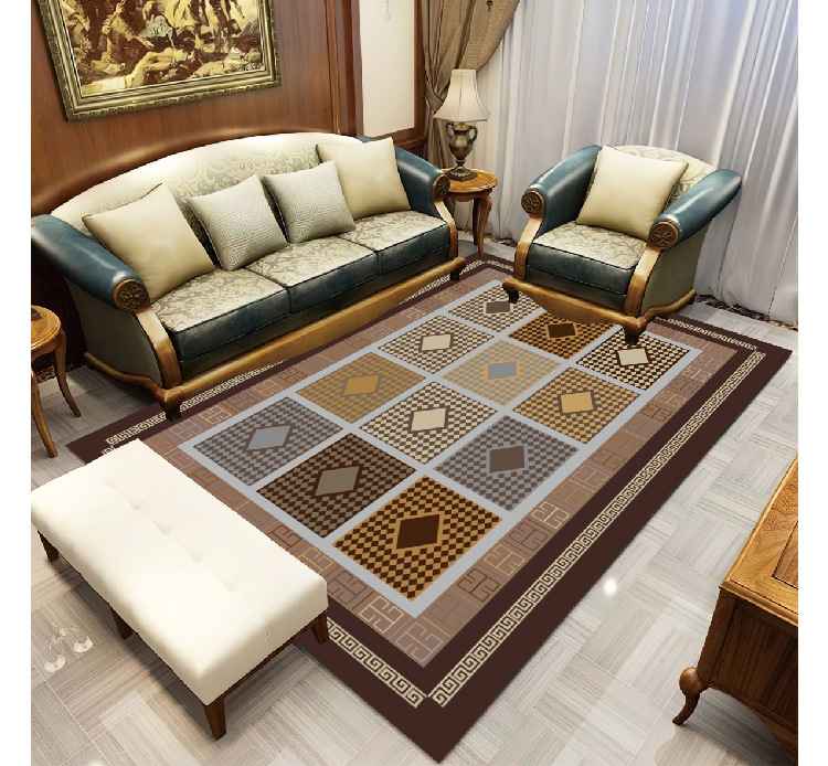 现代简约地毯金钻绒绒高清印花地毯客厅吸水防滑地垫沙发茶几地毯详情5