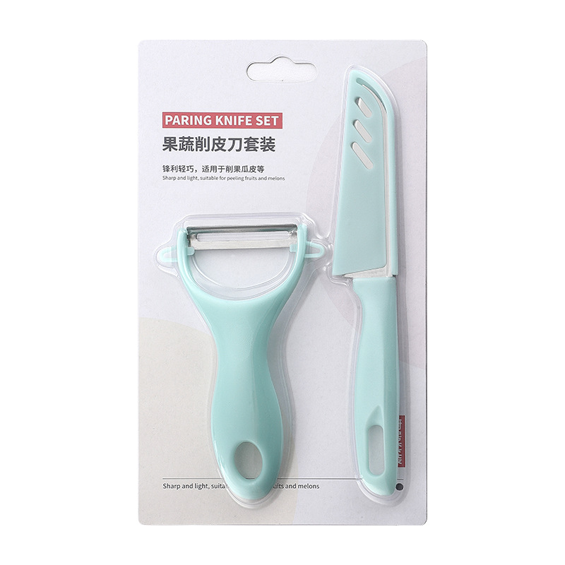 Peeler, peeler, peeler, water splash peeler, multi-functional fruit knife, melon peeler, two-piece set baby Item Picture